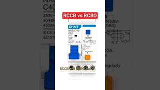 Difference Between Rccb And Rcbo?What Is Rcd?