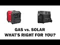 Gas Generator vs Solar Power Bank: Which is right for you?