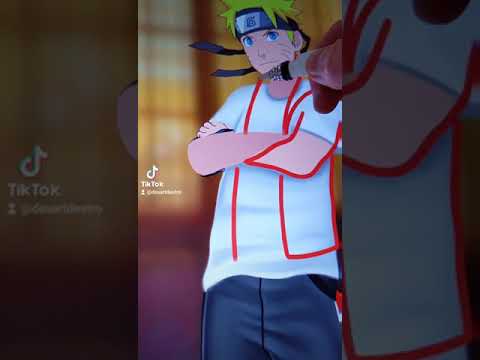 Naruto Uzumaki GLOW UP Transformation Shorts 