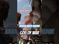 Baldur's arrival #shorts #fyp #gaming #godofwar #memes