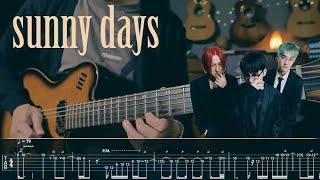sunny days SOLO | TAB Guitar Lesson | wave to earth 🌏