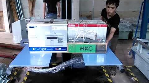 PPTM-4003B two wings packing drop testing machine #testequipment #cardboardboxes #gotester #gotester