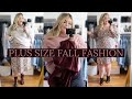 PLUS SIZE FALL OUTFITS + STYLING TIPS