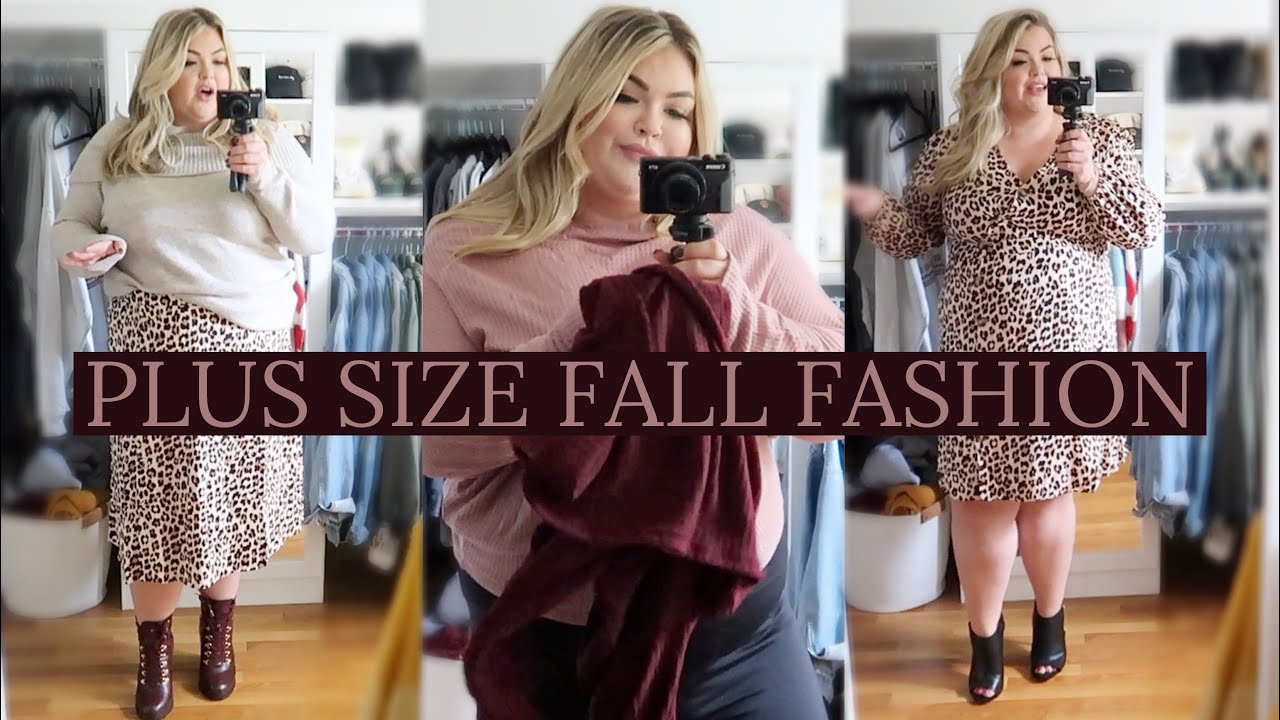 PLUS SIZE FALL OUTFITS + STYLING TIPS