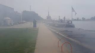USS Silversides SS-236 Smoky Startup (3 Startups Per Year)4K