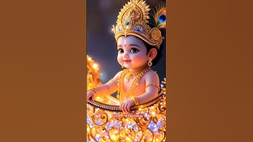 Cute little krishna 🥰 ❤️ | cute little krishna status video ❤️ 😘 || krishna status video #shorts