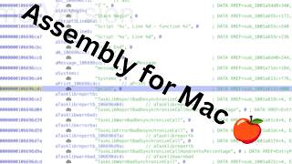 Explaining Assembly for Mac (ARM64)