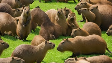 Sứ Giả Thân Thiện Capybara - Loài Gặm Nhấm Dễ Thương Nhất Hành Tinh