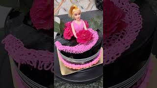 doll cake decorating best cream @MrBeast@SoumyaCRecipes #howtomakecakecreamathome #viral