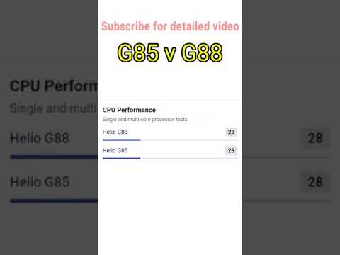 Video: Wat is helio g85?