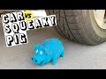 Crushing Crunchy And Soft Things By Car ASMR Car Vs Squeaky Pig