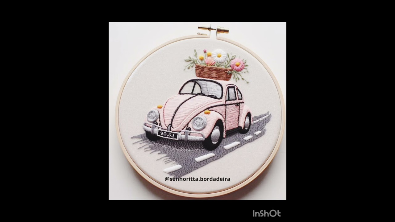 Beautiful hand embroidery work increase your ideas place like and subscribe 