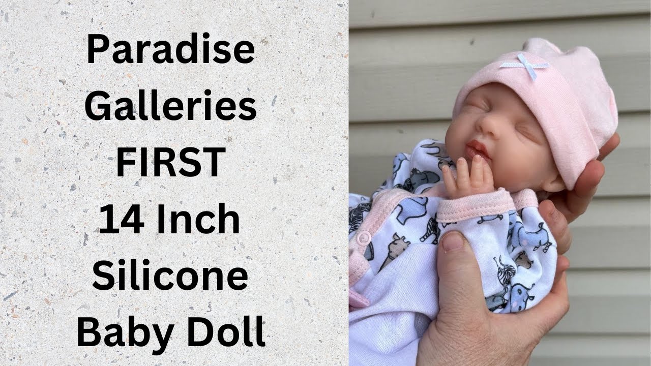 Paradise Galleries First 14 Inch Silicone Doll~Let's Check Her Out.