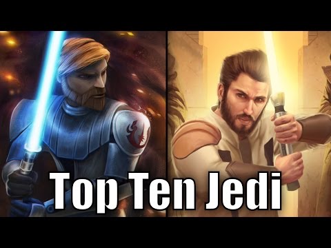 Top 10 Jedi (Results) Star Wars Top Tens - YouTube
