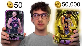 50 VS 50,000 Coin Team In NBA 2K Mobile screenshot 4