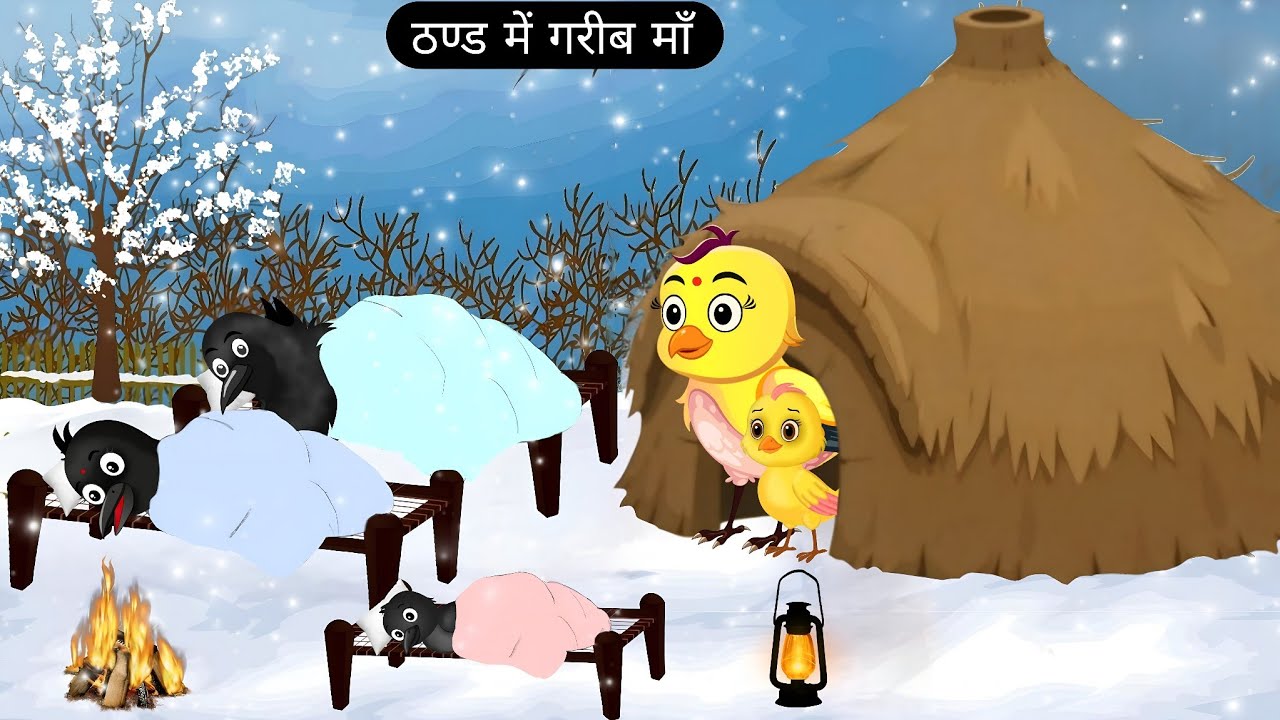 जंगल में पाइपलाइन घर | Chidiya Wala Cartoon | Kalu Kauwa Cartoon | Beti Chidiya Cartoon | Cartoon