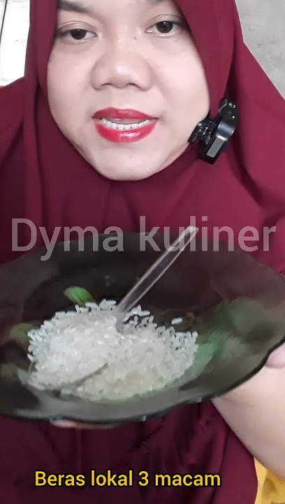 DYMA KULINER 💕ASMR RAW RICE EATING💕 Makan Beras Mentah 💕 #Shorts 💕 #asmr #mukbang ‎@Dymareal