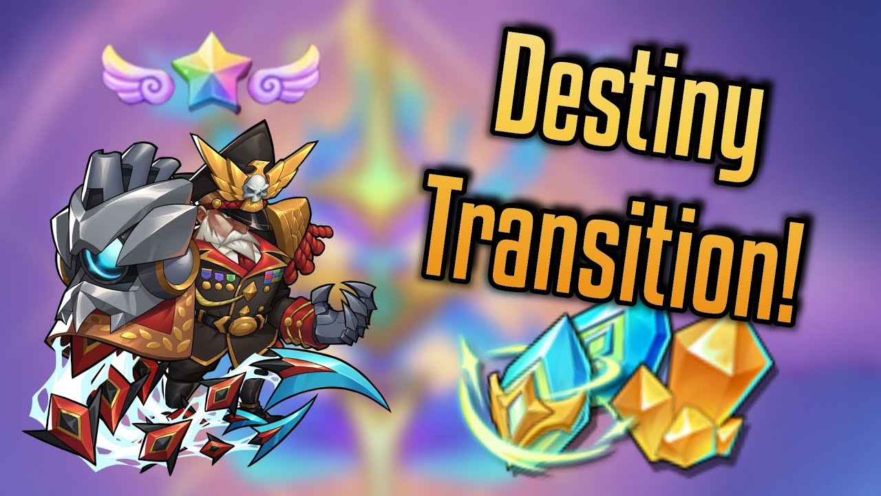 Idle heroes destiny transition and divine power full guide youtube