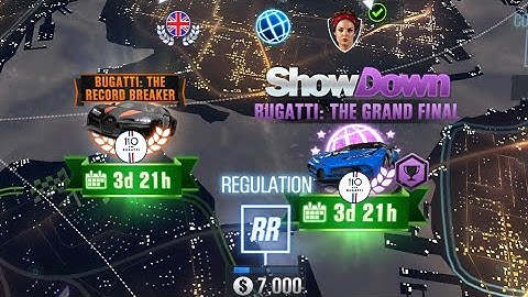 CSR2 a look at  bugatti the record breaker and the grand final show down