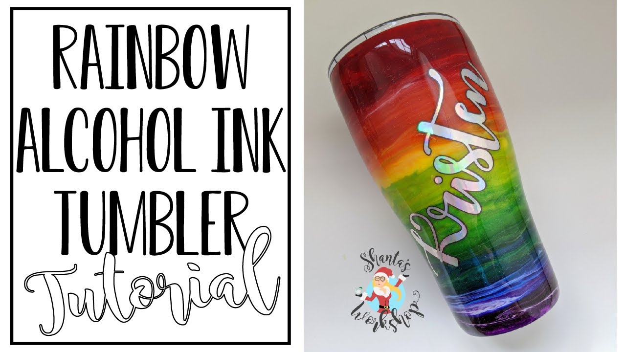 Rainbow tumbler