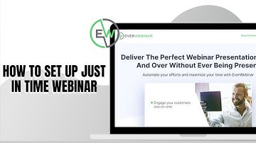 How To Set Up Just In Time Webinar In EverWebinar