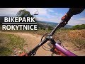 Bikepark rokytnice modr erven ern a nahoru lanovkou