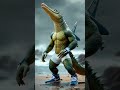 crocodile+ shark= sharkodile     /#ai creature #ai #aivideo #shorts #trending #viral