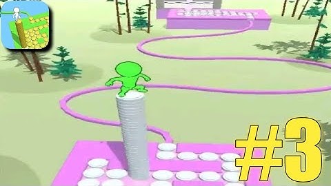 Stacky Dash - Walkthrough Gameplay Part 3 All Levels 11 - 15 for Android, ISO