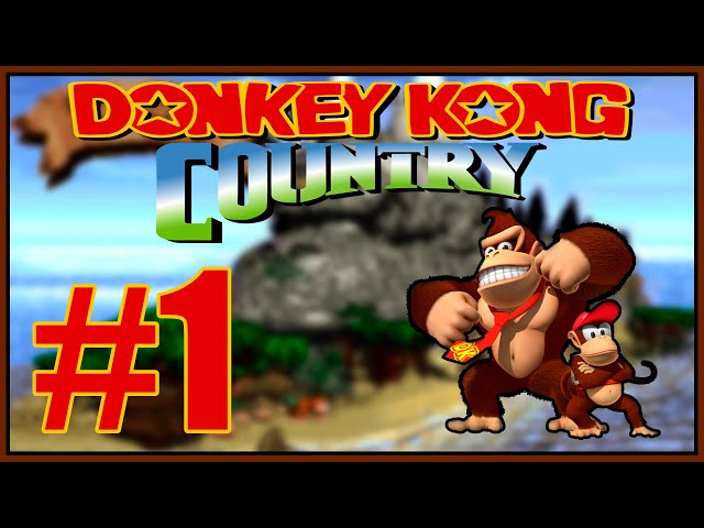 Donkey Kong Country - #1 O jogo dos macacos de super Nintendo