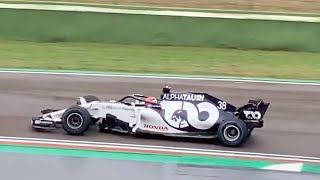 Yuki Tsunoda F1 Test at Imola ALPHA TAURI HONDA! 角田裕毅