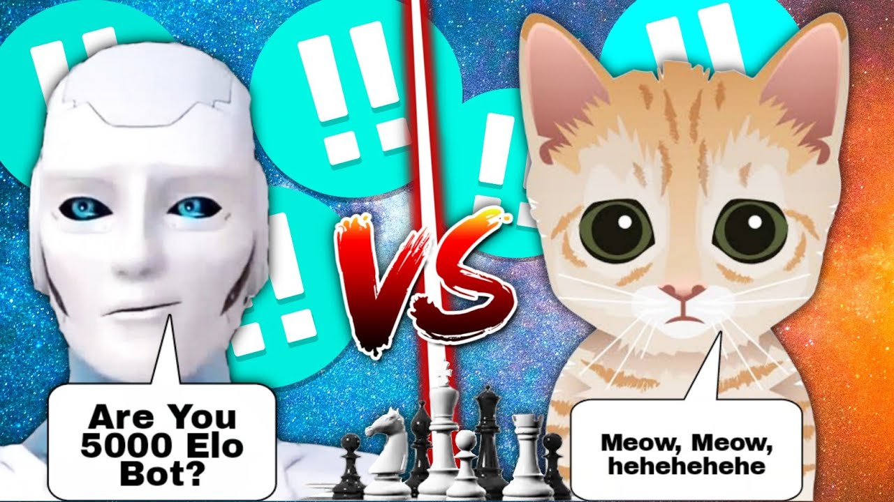 Mittens vs Stockfish: PERFECT GAME 