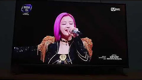 Babymonster Golden (BY RORA,AHYEON,PHARITA) #mama2025 | Kpop demon hunters | From television