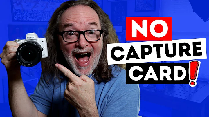 How To Turn Your Canon Camera Into A Webcam - Works on Mac and PC!