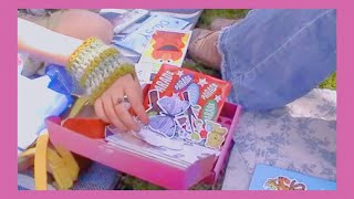 Sharing stickers &amp; making friends - video diary