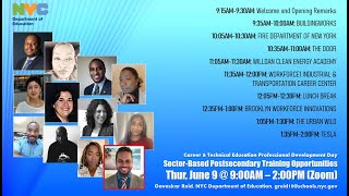 Postsecondary Training Opportunities - NYCDOE CTE Professional Development Day 06-09-2022