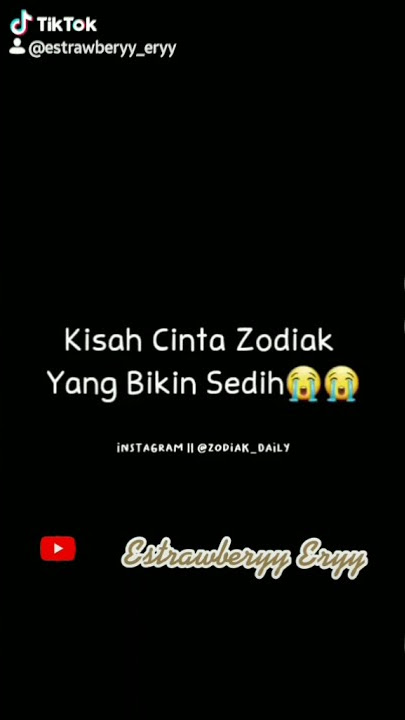 TAURUS || KISAH CINTA ZODIAK YANG BIKIN SEDIH 😭😭