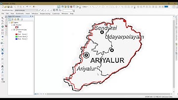 ArcGIS Tutorial: Georeference Raster Image using Exiting Shapefile in ArcGIS
