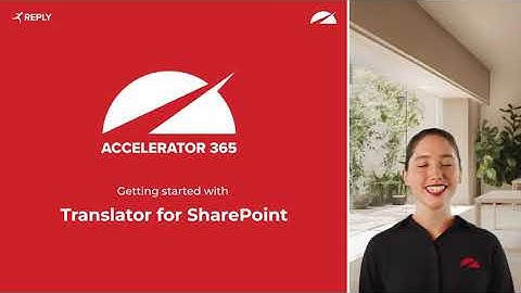 Translator for SharePoint - Getting started