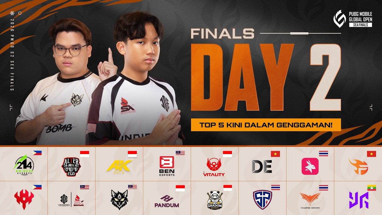 [BM] 2026 PMGO S2 SEA Finals | Day 2 | TOP 5 KINI DALAM GENGGAMAN!