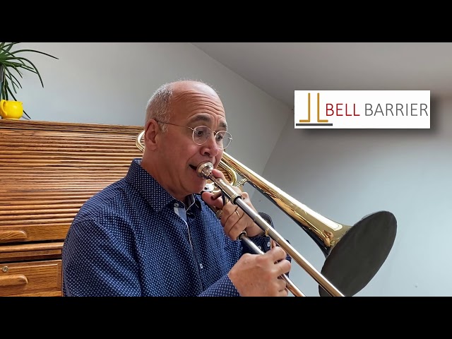 Joseph Alessi Trombone - Bell Barrier Playing Demo and Wind Instrument Barrier Comparison