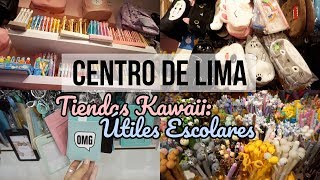 CENTRO DE LIMA: ÚTILES ESCOLARES KAWAII 2019 + SORTEO TERMINADO || @Claudiacabreral