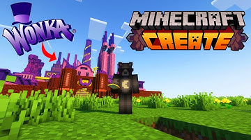 EXPLORING The Best Chocolate Factory in Minecraft | Create Mod