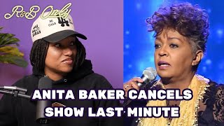 Reacting to Anita Baker Canceling Concert Last Minute | The R&B ONLY Show