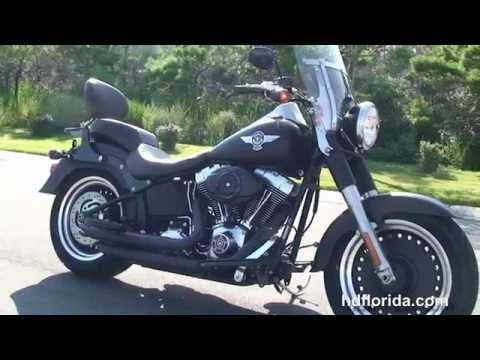 Used 2010 Harley Davidson FLSTFB FatBoy Lo Motorcycles for sale *