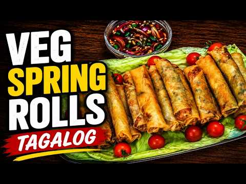 매콤한 채소 스프링롤(Lumpia) 황금 레시피