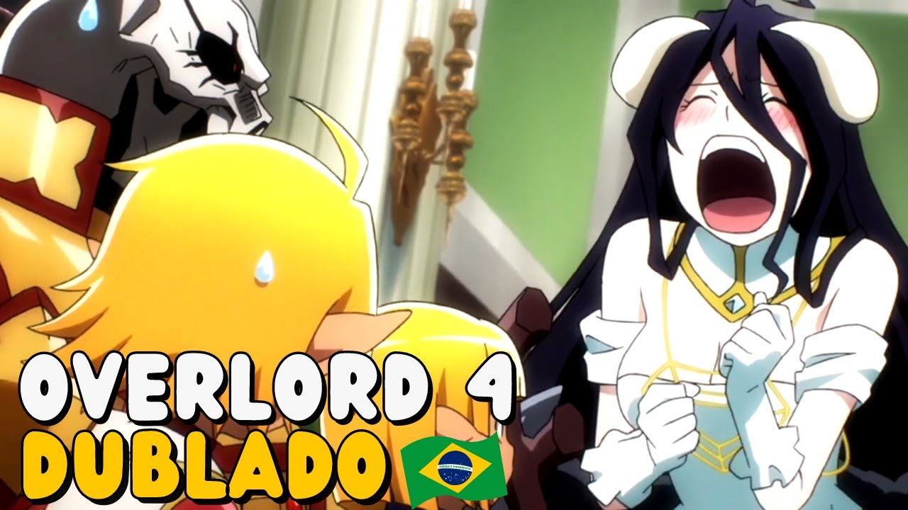 Albedo Overlord 4 Dublado - Albedo quer sentar no colo de Ainz 