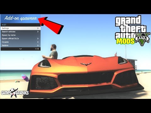 How to Install Add-On Vehicle Spawner (2019) GTA 5 MODS