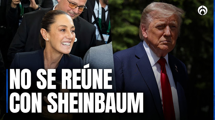 Trump abandona el G7 y cancela reunión con Sheinbaum por crisis en Medio Oriente