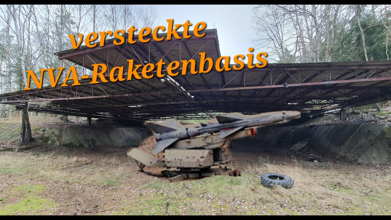 NVA - Raketebasis im Wald gefunden - Lostplace Urbex Urban Explore