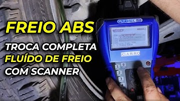 FREIO ABS - TROCA FLUÍDO COM SCANNER